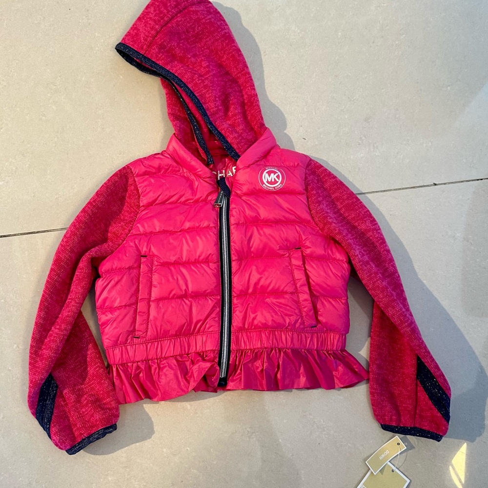 Michael kors 2t girls puffer jacket